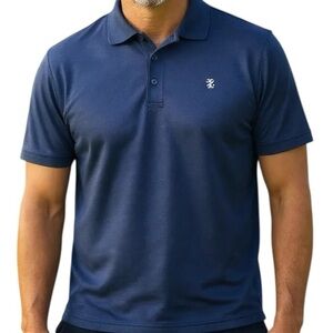 Izod Golf Men's Navy Polo Short Sleeve Shirt | Size XXL